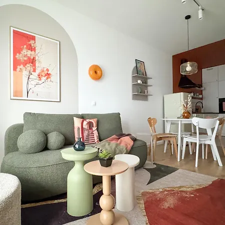 Color And Retro Global Office, Free Garage, Self Check-in Apartamento