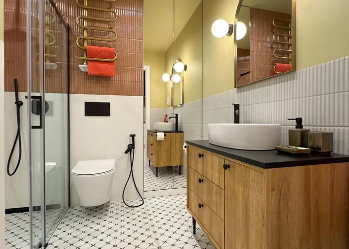 Color And Retro Global Office, Free Garage, Self Check-in 아파트